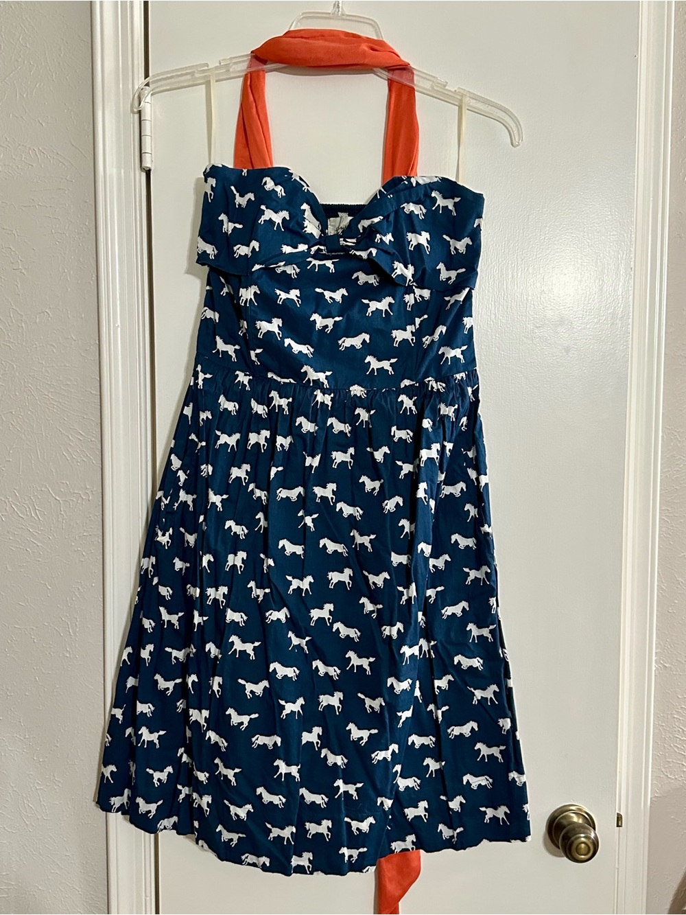 Anthropologie Porridge Horse Strapless Dress - Picture 2 of 5